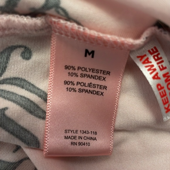 Juicy Couture Pink Logo Bath Robe Size Medium - Picture 5 of 9